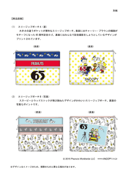 別紙 【商品画像】 （1） スリージップポーチ A（星） 大きさの違うポケットが