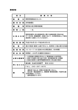 詳細情報 (PDF 104KB)