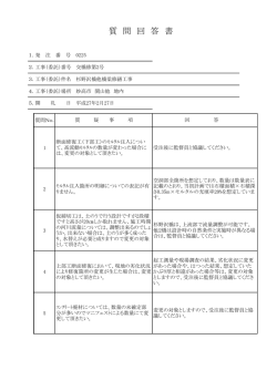 質疑・回答 (PDFファイル)