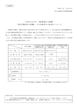 設計製図の試験 - 建築技術教育普及センター