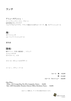ランチ 海: 陸地: