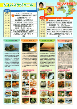 半島隅くじら元気市パンフ（裏）