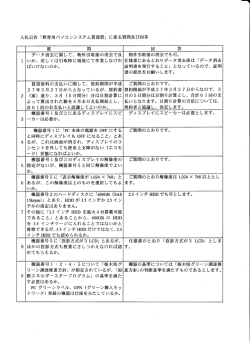 質問及び回答（PDF：73KB）