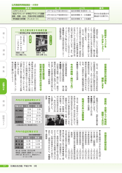 認知症チェックを してみましょう！ 保養施設の宿泊費を