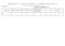 公共調達の適正化について（平成18年8月25日付財計第2017号）に