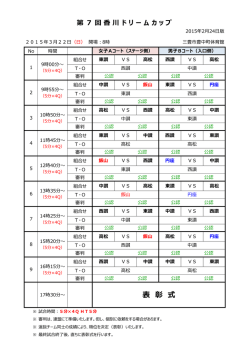 表 彰 式