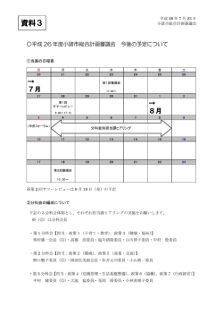 資料3 - 小諸市