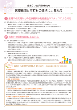 医療機関と市町村の連携による対応（PDF：773KB）