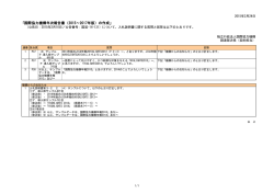 ｢国際協力機構年次報告書（2015～2017年版）の作成」