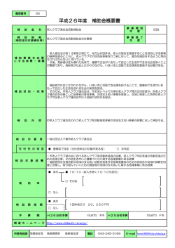 概要書（PDF：100KB）