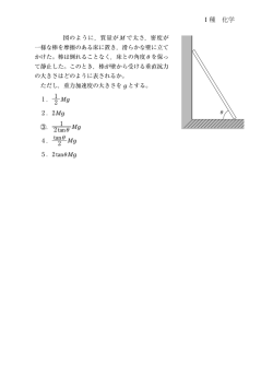 H27化学職専門