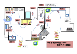 子ども事故予防センター 見学ガイド（順路）