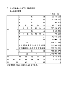 特定環境保全公共下水道特別会計(PDF形式, 9.39KB)
