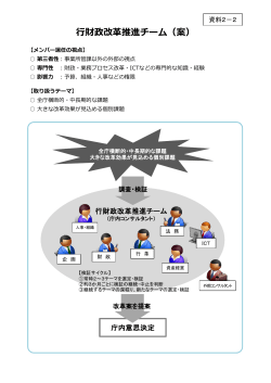 行財政改革推進チーム（案）（PDF：407KB）