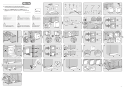 Installation diagrams for 60 cm wide built-under dishwashers ja