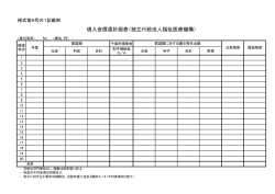 借入金償還計画表（独立行政法人福祉医療機構）