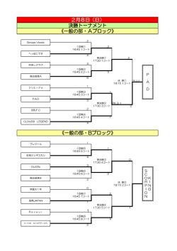 一般決勝トーナメント結果