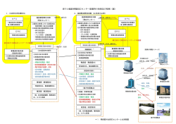 原子力施設事態即応センター設置時の体制及び役割（案）