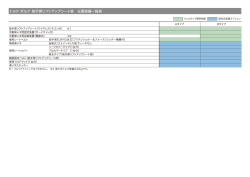 助手席リフトアップシート車 主要装備一覧表 85KB 2015/02