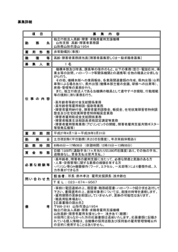 詳細情報 (PDF 136KB)