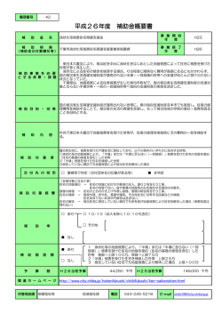 概要書（PDF：105KB）