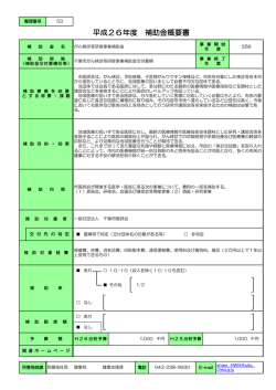 概要書（PDF：114KB）