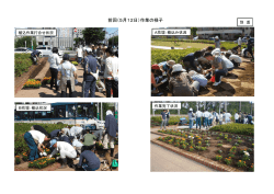 前回（5月12日）作業の様子