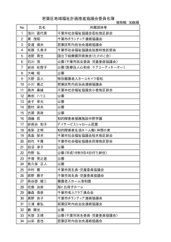 委員名簿（PDF：9KB）