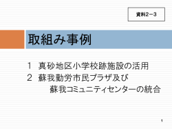 資料2-3 取組み事例（PDF：586KB）