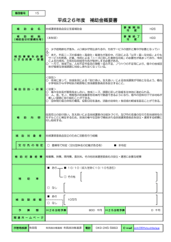 概要書（PDF：105KB）