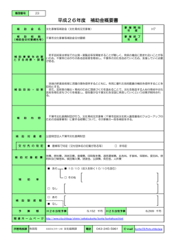 概要書（PDF：102KB）