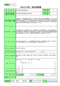 概要書（PDF：102KB）