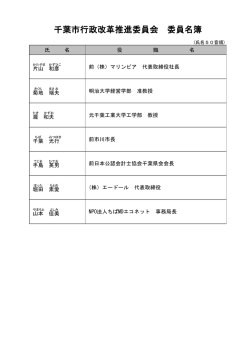 委員名簿（PDF：72KB）