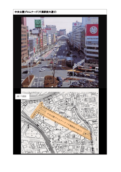 中央公園プロムナード（千葉駅前大通り）（PDF：147KB）