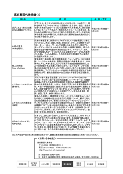 東京都現代美術館（1）