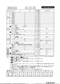 裁量問題の正答表はこちら