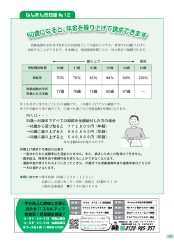 ねんきん豆知識No.12（PDF：448.3KB）