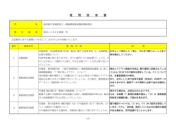 質問回答書