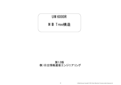 UM6000R MIB Tree構造 - 株式会社日立情報通信エンジニアリング