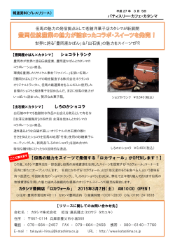 プレス資料(PDF文書)