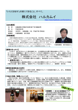株式会社 ハルカムイ