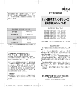 ネット証券専用ファンドシリーズ 新興市場日本株 レアル型