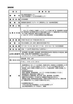 詳細情報 (PDF 125KB)
