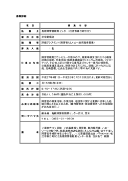 詳細情報 (PDF 111KB)