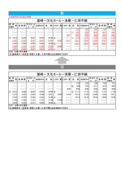 韮崎～浅尾・仁田平 線