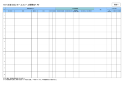 H27台湾（台北）セールスコール候補先リスト（PDF：137KB）