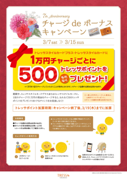 ー万円チャーヨごとに