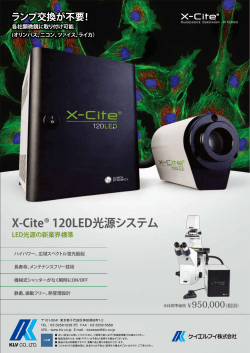 X-Cite 120LED光源システム