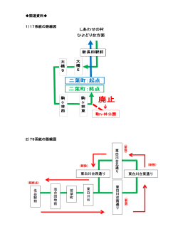 路線変更・新設の路線図（PDF形式：144KB）