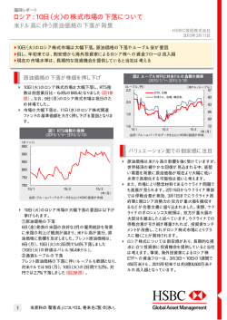 ロシア：10日（火） - HSBC Global Asset Management